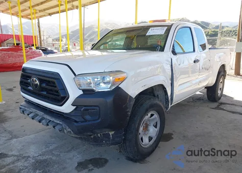 2022 Toyota Tacoma Sr z USA, uszkodzony, nr VIN 3TYRX5GN3NT054967